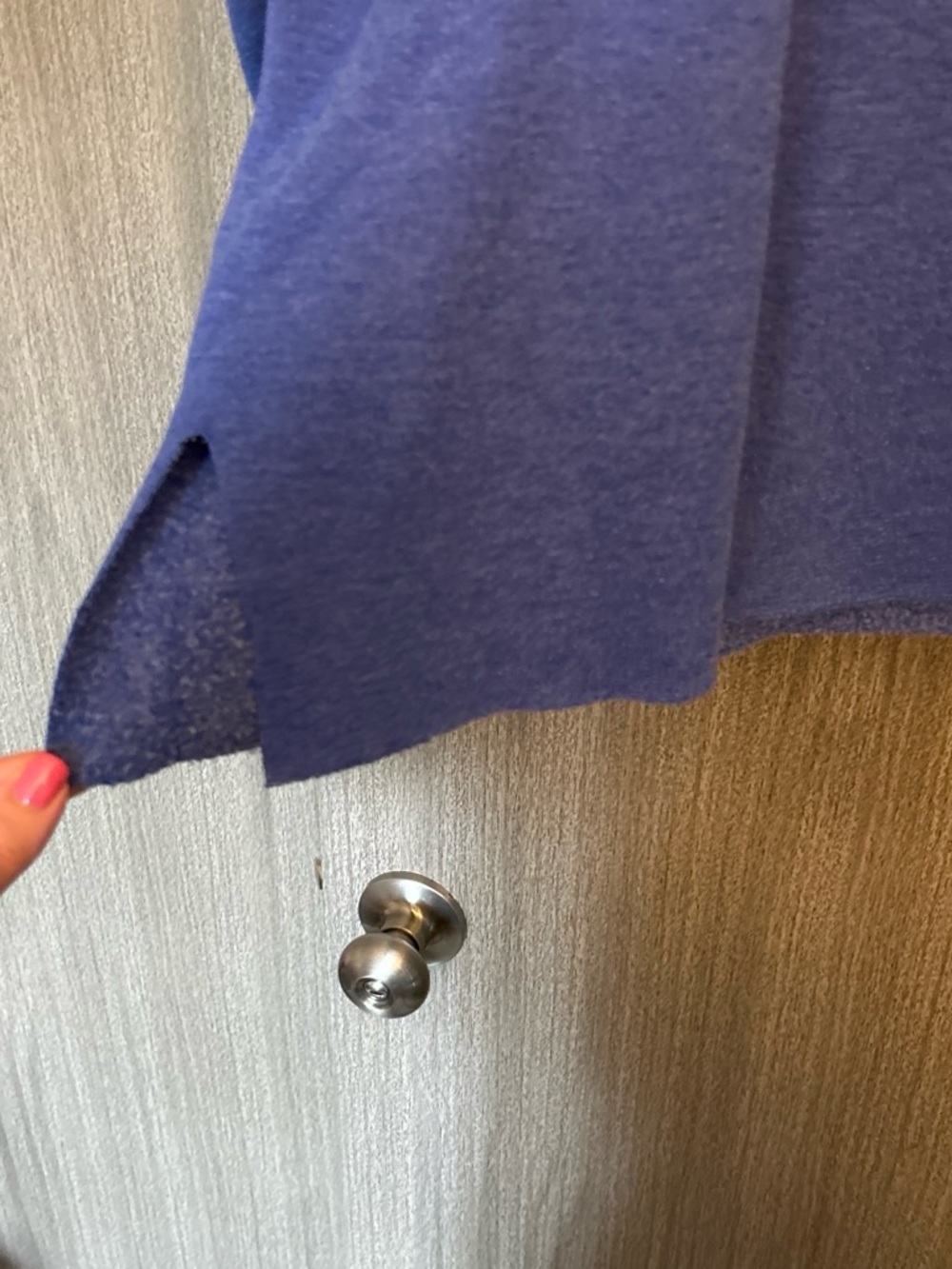 Fruit of the Loom Blue Crewneck Sweatshirt - Picture 3 of 3